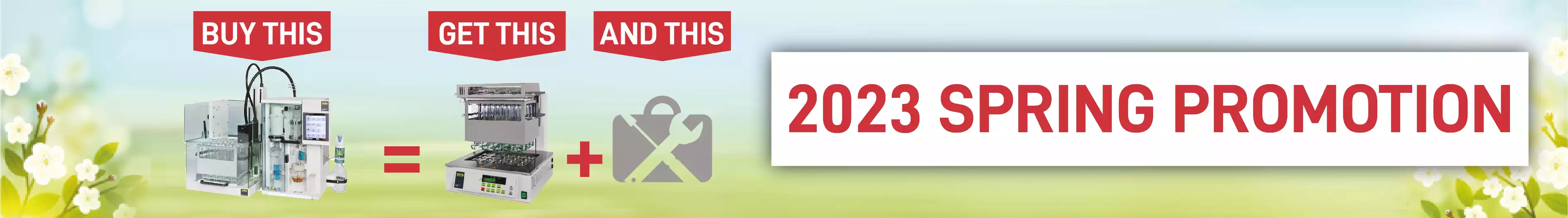 Buchi Spring Promotion 2023